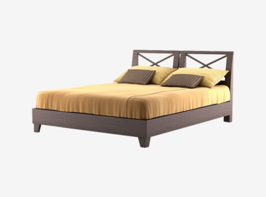 Modern Wooden King Size Bed